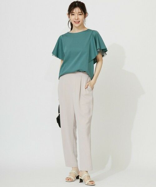 ANY SIS / エニィスィス その他パンツ | 【接触冷感・吸水速乾・UVカット】サラキレイ テーパードパンツ | 詳細4