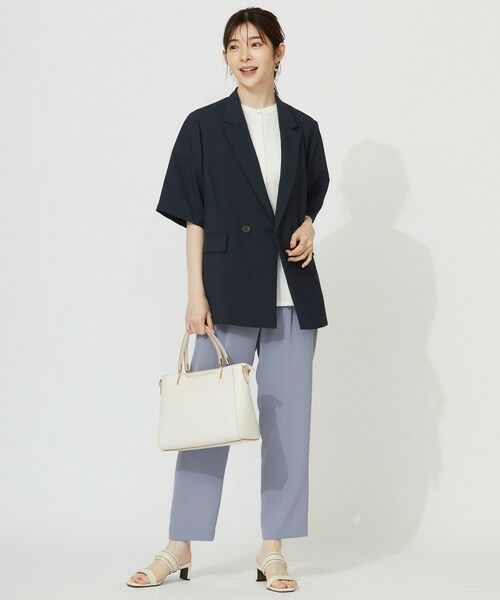 ANY SIS / エニィスィス その他パンツ | 【接触冷感・吸水速乾・UVカット】サラキレイ テーパードパンツ | 詳細9