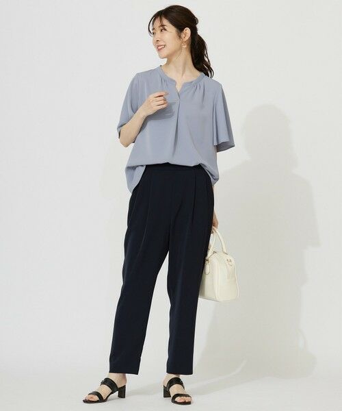 ANY SIS / エニィスィス その他パンツ | 【接触冷感・吸水速乾・UVカット】サラキレイ テーパードパンツ | 詳細21