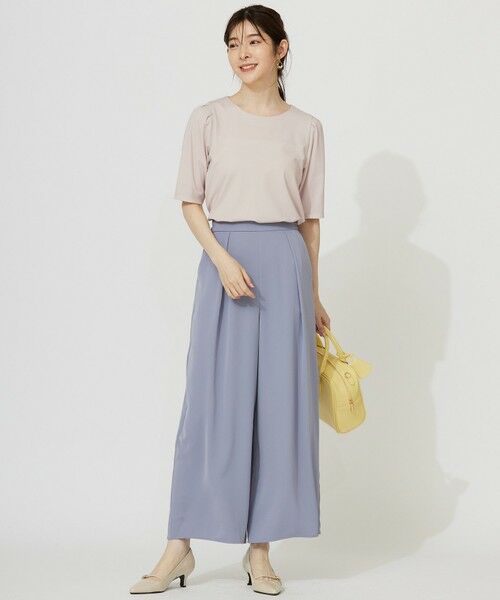 ANY SIS / エニィスィス その他パンツ | 【接触冷感・吸水速乾・UVカット】サラキレイ ワイドパンツ | 詳細7