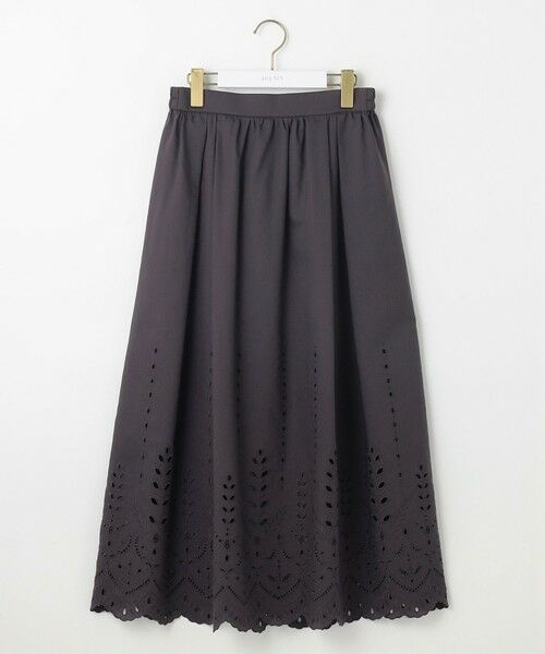 ANY SIS / エニィスィス ミニ・ひざ丈スカート | 【洗える】カットワークエンブロイダリー スカート | 詳細5