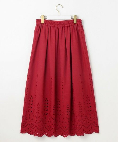 ANY SIS / エニィスィス ミニ・ひざ丈スカート | 【洗える】カットワークエンブロイダリー スカート | 詳細16