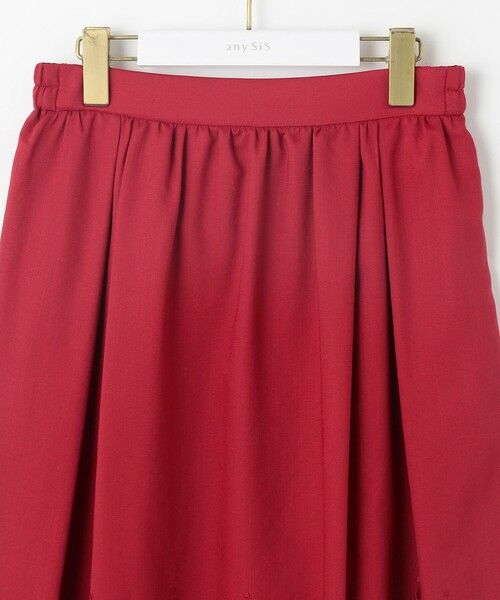 ANY SIS / エニィスィス ミニ・ひざ丈スカート | 【洗える】カットワークエンブロイダリー スカート | 詳細17