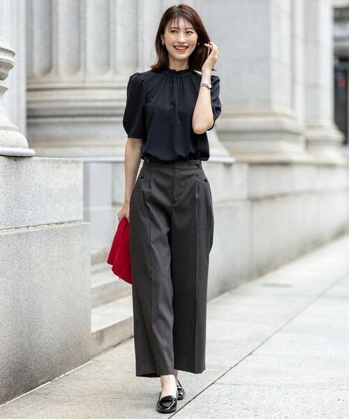 ANY SIS / エニィスィス シャツ・ブラウス | 【洗える】フリルネックスタンド ブラウス | 詳細6