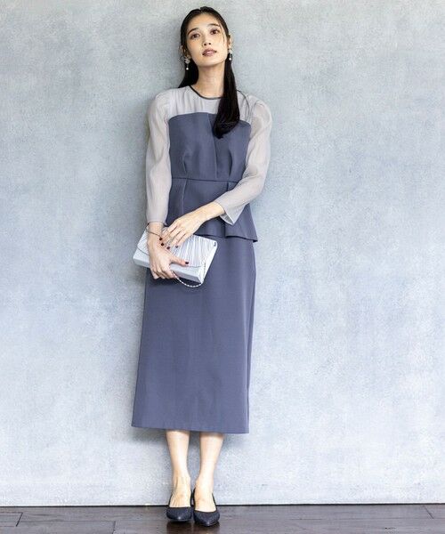 ANY SIS / エニィスィス クラッチ・パーティバッグ | 【2WAY】ギャザープリーツパーティ バッグ | 詳細1