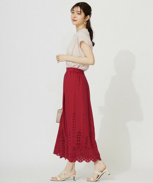 ANY SIS / エニィスィス シャツ・ブラウス | 【接触冷感・UVカット・洗える】ハイストレッチスムース2WAY ブラウス | 詳細2