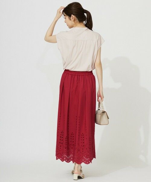 ANY SIS / エニィスィス シャツ・ブラウス | 【接触冷感・UVカット・洗える】ハイストレッチスムース2WAY ブラウス | 詳細3