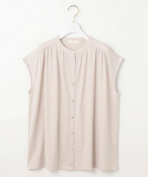 ANY SIS / エニィスィス シャツ・ブラウス | 【接触冷感・UVカット・洗える】ハイストレッチスムース2WAY ブラウス | 詳細4