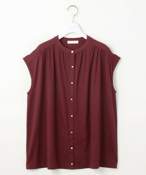 ANY SIS / エニィスィス シャツ・ブラウス | 【接触冷感・UVカット・洗える】ハイストレッチスムース2WAY ブラウス | 詳細8