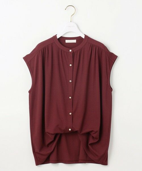 ANY SIS / エニィスィス シャツ・ブラウス | 【接触冷感・UVカット・洗える】ハイストレッチスムース2WAY ブラウス | 詳細9