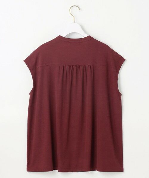 ANY SIS / エニィスィス シャツ・ブラウス | 【接触冷感・UVカット・洗える】ハイストレッチスムース2WAY ブラウス | 詳細10