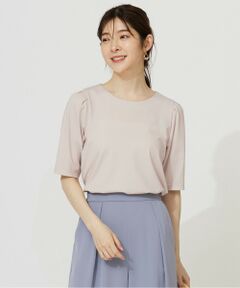 ANY SIS / エニィスィス カットソー | 【接触冷感・UVカット・洗える】ハイストレッチスムースタックスリーブ カットソー