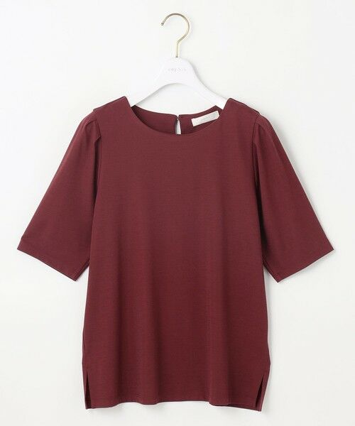 ANY SIS / エニィスィス カットソー | 【接触冷感・UVカット・洗える】ハイストレッチスムースタックスリーブ カットソー | 詳細7