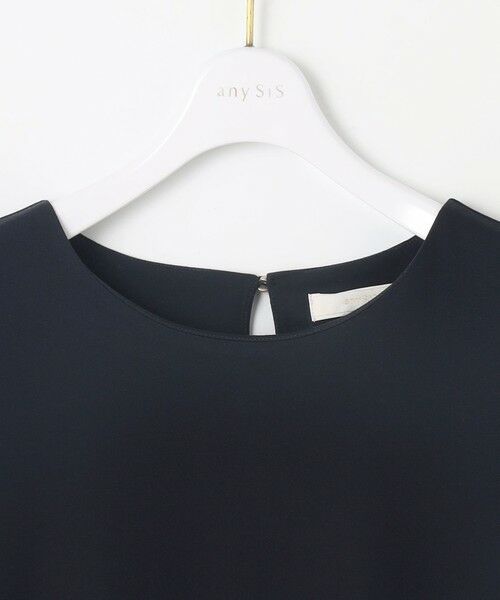 ANY SIS / エニィスィス カットソー | 【接触冷感・UVカット・洗える】ハイストレッチスムースタックスリーブ カットソー | 詳細24
