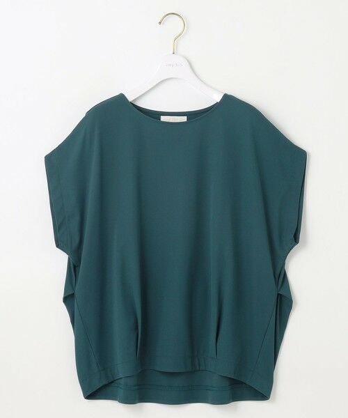 ANY SIS / エニィスィス カットソー | 【接触冷感・UVカット・洗える】ハイストレッチスムースフレンチスリーブ カットソー | 詳細12