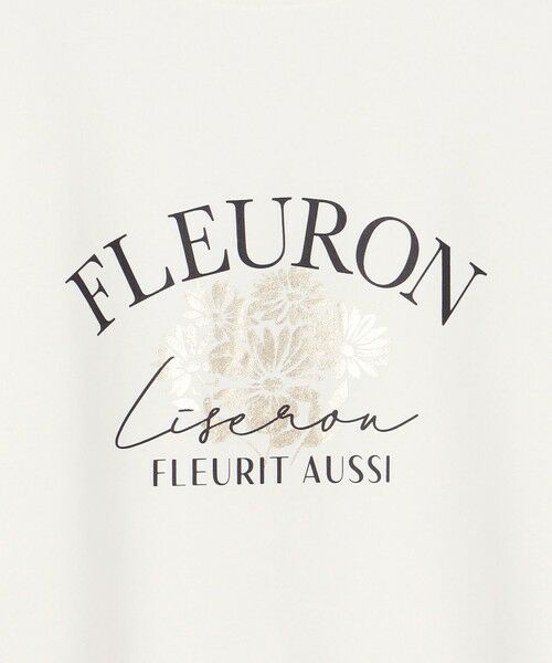 ANY SIS / エニィスィス カットソー | 【洗える】ロゴ刺繍 Tシャツ | 詳細3