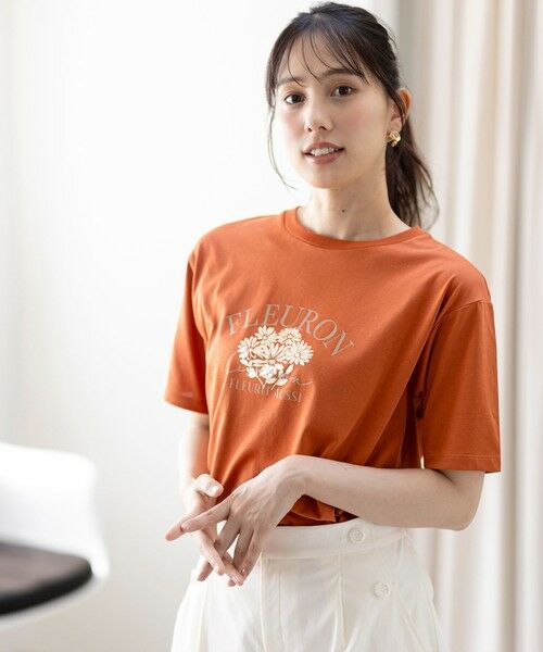 ANY SIS / エニィスィス カットソー | 【洗える】ロゴ刺繍 Tシャツ | 詳細17