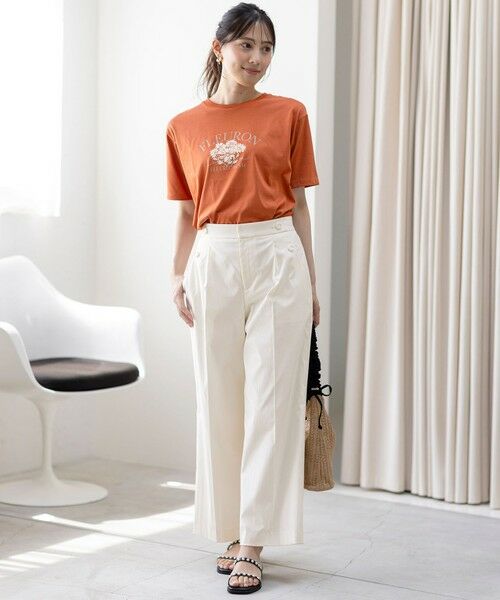 ANY SIS / エニィスィス カットソー | 【洗える】ロゴ刺繍 Tシャツ | 詳細19