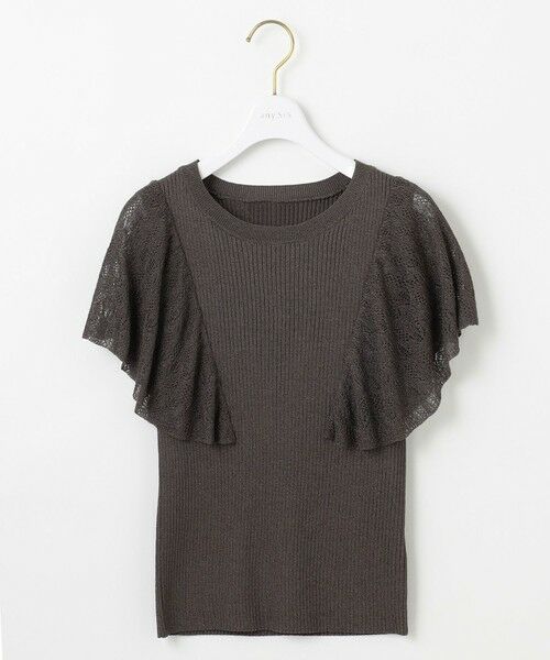 ANY SIS / エニィスィス ニット・セーター | 【洗える】レーシーフレアスリーブ ニット | 詳細4