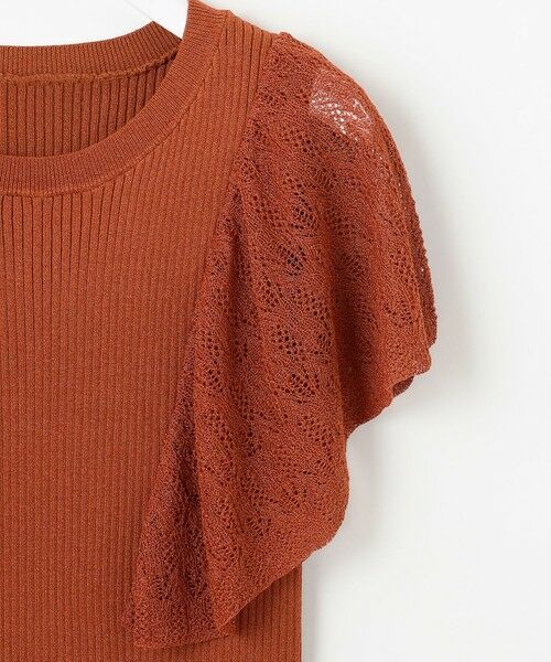 ANY SIS / エニィスィス ニット・セーター | 【洗える】レーシーフレアスリーブ ニット | 詳細18