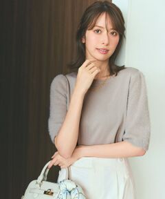 ANY SIS / エニィスィス ニット・セーター | 【洗える】シャギースリーブ ニット