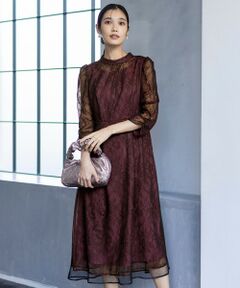 【使用回数2回／美品】anySiS ピンク ドレープスタイル ドレス Mサイズ 使用回数2回／美品】anySiS ピンク ドレープスタイル ドレス M