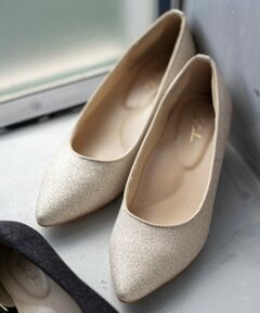 ANY SIS / エニィスィス パンプス | 【23.0cm~24.0cm】ラメローヒール パンプス