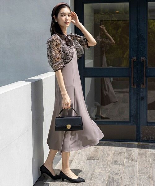 ANY SIS / エニィスィス パンプス | 【23.0cm~24.0cm】ラメローヒール パンプス | 詳細4