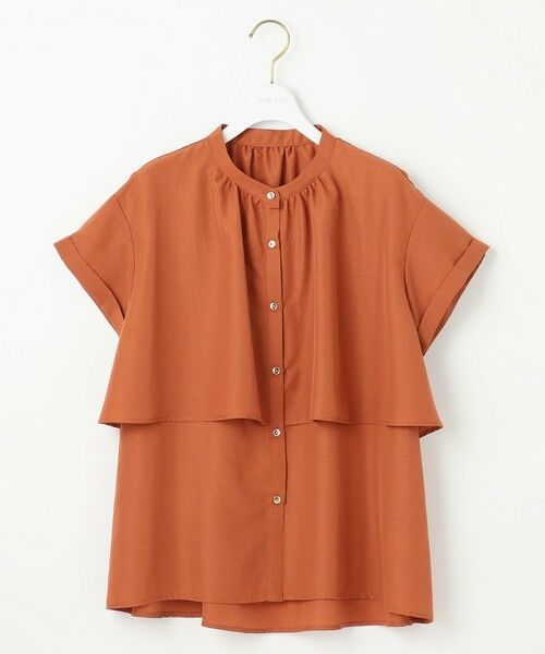 ANY SIS / エニィスィス シャツ・ブラウス | 【洗える】バンドカラーレイヤード ブラウス | 詳細4