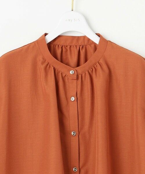 ANY SIS / エニィスィス シャツ・ブラウス | 【洗える】バンドカラーレイヤード ブラウス | 詳細6