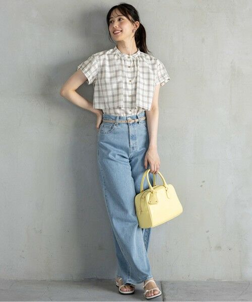 ANY SIS / エニィスィス シャツ・ブラウス | 【洗える】バンドカラーレイヤード ブラウス | 詳細16