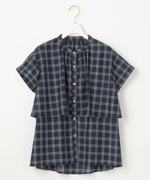 ANY SIS / エニィスィス シャツ・ブラウス | 【洗える】バンドカラーレイヤード ブラウス | 詳細21