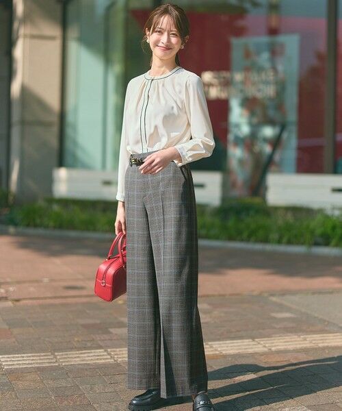 ANY SIS / エニィスィス シャツ・ブラウス | フロントタックバイカラー ブラウス | 詳細1