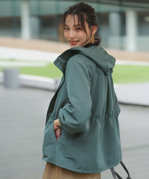 ANY SIS / エニィスィス ブルゾン | 【撥水・洗える】フーディショート ブルゾン | 詳細20