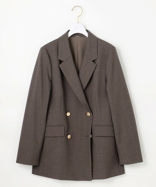 ANY SIS / エニィスィス テーラードジャケット | 【UVカット・アンチピリング・洗える】ウーステッドエステル テーラードジャケット | 詳細7