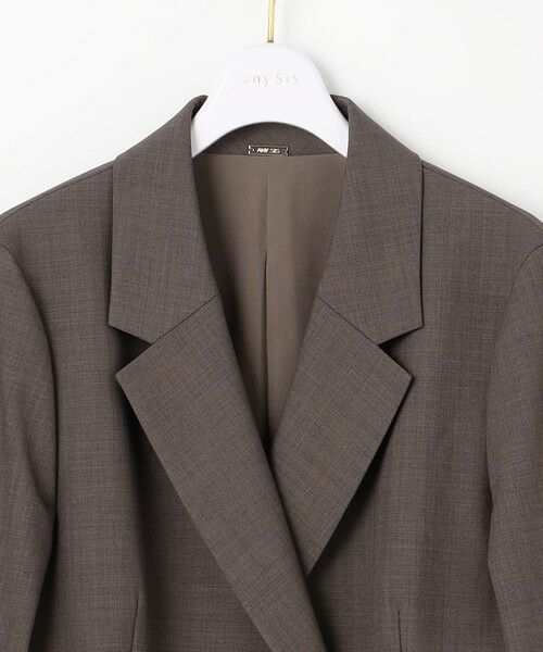 ANY SIS / エニィスィス テーラードジャケット | 【UVカット・アンチピリング・洗える】ウーステッドエステル テーラードジャケット | 詳細9
