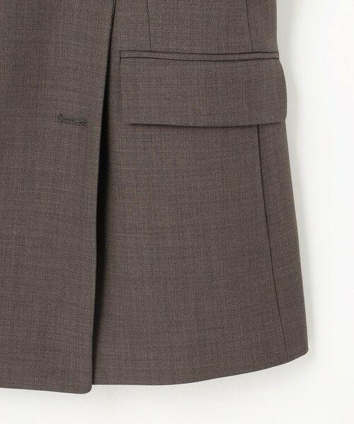 ANY SIS / エニィスィス テーラードジャケット | 【UVカット・アンチピリング・洗える】ウーステッドエステル テーラードジャケット | 詳細10