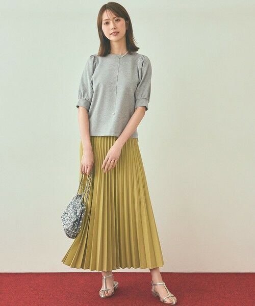 ANY SIS / エニィスィス カットソー | シャイニーラメパフスリーブ カットソー | 詳細1