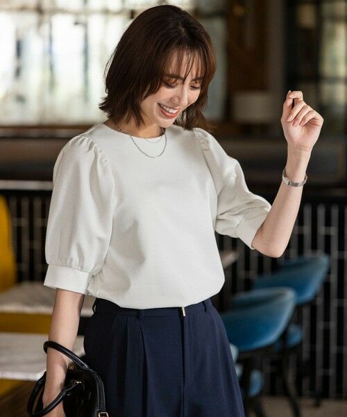 ANY SIS / エニィスィス カットソー | シャイニーラメパフスリーブ カットソー | 詳細14