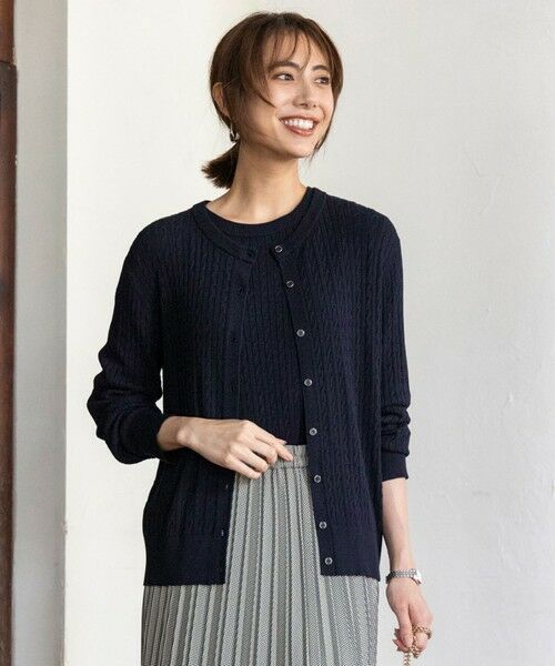 ANY SIS / エニィスィス ニット・セーター | ケーブルニット プルオーバー | 詳細25