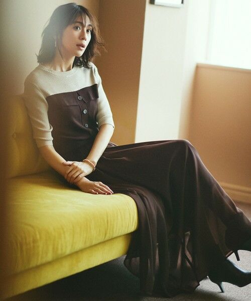 ANY SIS / エニィスィス ニット・セーター | ビスチェ風 ニット | 詳細3