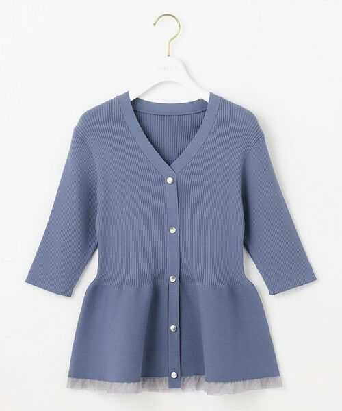 ANY SIS / エニィスィス ニット・セーター | シアーフリルペプラム ニット | 詳細2