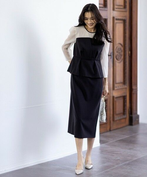 ANY SIS / エニィスィス ドレス | 【LilyCalin】ペプラムビスチェ ドレス | 詳細2