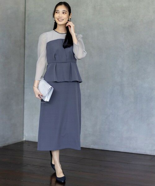 ANY SIS / エニィスィス ドレス | 【LilyCalin】ペプラムビスチェ ドレス | 詳細11