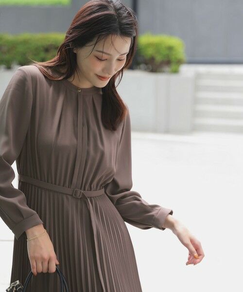 ANY SIS / エニィスィス ロング・マキシ丈ワンピース | ノーブルプリーツ ワンピース | 詳細2