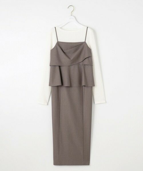 ANY SIS / エニィスィス セットアップ | ビスチェワンピース × カットソー セット | 詳細6