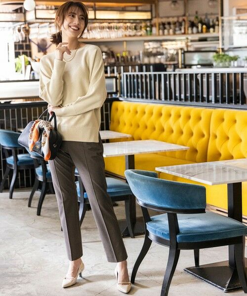 ANY SIS / エニィスィス その他パンツ | ウーステッドエステル テーパード パンツ | 詳細3