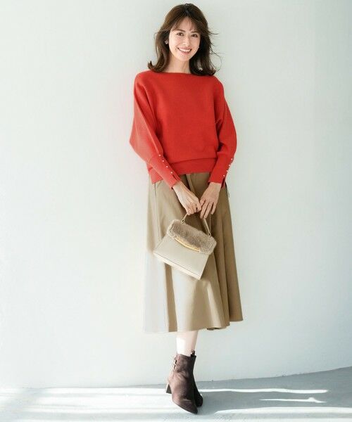 ANY SIS / エニィスィス ミニ・ひざ丈スカート | ウエストタック スカート | 詳細4