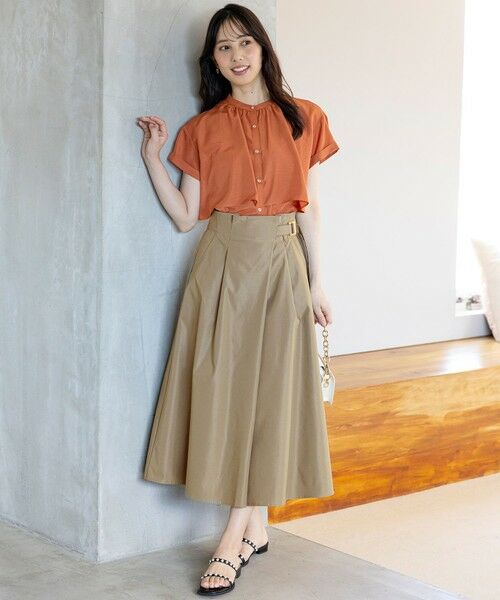 ANY SIS / エニィスィス ミニ・ひざ丈スカート | ウエストタック スカート | 詳細8