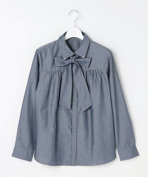 ANY SIS / エニィスィス シャツ・ブラウス | ボウタイ付きビジュー シャツ | 詳細18